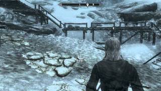 Lets Play Skyrim Episode 23  Meet Tolfdir Outside Saarthal [upl. by Yecnahc]