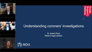 Webinar Understanding coroners investigations [upl. by Bohlen]