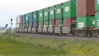 BNSF Railways Milk River Subdivision Part II [upl. by Attelahs]