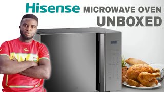 Hisense Microwave Oven H25MOMS7H 900W 25Lb Unboxed [upl. by Irneh]