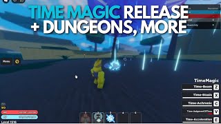 🔴Grimoires Era Update 3 Time Magic Dungeons Lighting  More  Grimoires Era [upl. by Johansen]