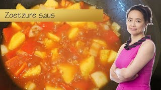 Chinese zoetzure saus maken [upl. by Ram304]