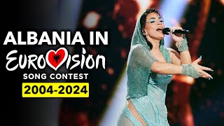 Albania in Eurovision Song Contest 🇦🇱 2024  2004 RECAP [upl. by Aniras]