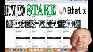 How to stake your ETHERLITE [upl. by Akenahc]