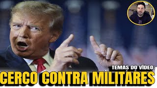 3 TRUMP FECHA CERCO AOS MILITARES BOLSONARO FAZ EDITORIAL NA FOLHA DE SÃO PAULO [upl. by Richer790]