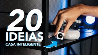 20 AUTOMAÇÕES para se INSPIRAR  CASA INTELIGENTE com ALEXA SONOFF e muitos sensores [upl. by Blader]