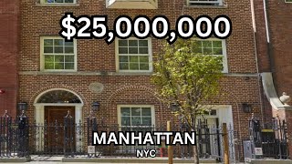 25000000 Manhattan Townhouse w Garden amp Roof Terrace  NYC Real Estate [upl. by Juley]