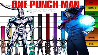 Niveles de Poder de Todos Los Ejecutivos One Punch Man [upl. by Hansiain]