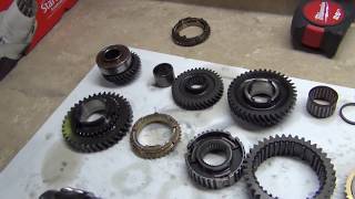 Manual Transmission Scynchro Replace  Rebuild Toyota Corrolla Part 3 Assemble [upl. by Lemahs200]