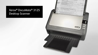 Xerox DocuMate 3125 Scanner – Compact Performance for Your Desktop [upl. by Bois168]