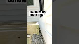 Considerations for Building a Freestanding Deck [upl. by Obie199]