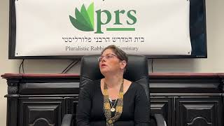 Thoughts from Rabbi Lindsay Wurtzel about attending PRS [upl. by Frantz]