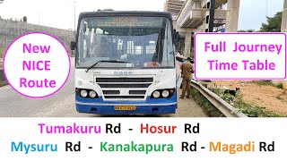 New NICE Route BMTC Bus Journey [upl. by Berglund356]