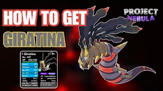 How to Get Giratina Origin Form  Pokemon Brick Bronze Project Nebula [upl. by Leitnahs]