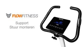 Flow Fitness support  Hometrainer stuur monteren [upl. by Mccormac]