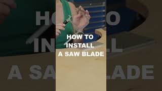 How to add or replace the sawblade in your Jewellers Saw [upl. by Analiese]