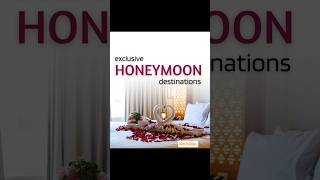 Inclusive honeymoon destinations in the world inclusivetravel honeymoondestinations intheworld [upl. by Jemie]