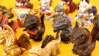 GODZILLA Mini Toys Playset [upl. by Anaiek]