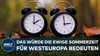 WIEDER WINTERZEIT Ewige Sommerzeit – Unbeliebte Zeitumstellung – EU kann sich nicht einigen [upl. by Decca799]