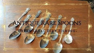 HOW TO FIND RARE VALUABLE ANTIQUE SILVER SPOONS AT YOUR FAVORITE THRIFT STORE [upl. by Aja]