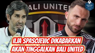 Spaso Diisukan Tinggalkan Bali United Ini Komentar Coach Teco [upl. by Ellison]