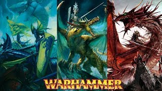 Dragons in Warhammer Fantasy Lore  Total War Warhammer 2 [upl. by Anceline]