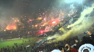 Final Libertadores  Peñarol x Santos  Entradas em campo [upl. by Peppard515]