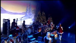 Brian Setzer Orchestra LIVE  Let It Snow Let It Snow Let It Snow [upl. by Itnavart142]