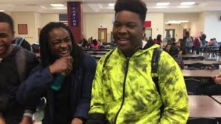 UNSEEN FOOTAGE HIGH SCHOOL LUNCH FREESTYLE [upl. by Crenshaw]