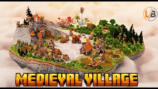 Minecraft HUBLobby  Medieval Village [upl. by Eselrahc588]