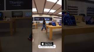 AT APPLE 📱 STORE apple applestore applestoreUSA [upl. by Ellynad]