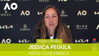 Jessica Pegula Press Conference 4R  Australian Open 2022 [upl. by Halvaard]