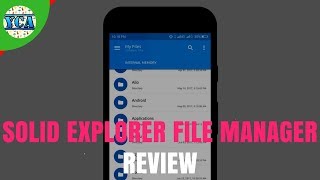 Solid Explorer File Manager Review  You Can Also [upl. by Allerie]