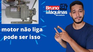 Motor de maquina de costura industrial não liga  Eletricista vai te ensinar [upl. by Cataldo]