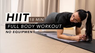 HOME WORKOUT  HIIT FULL BODY WORKOUT  YASEMIN  PERSONAL TRAINER [upl. by Doownel]