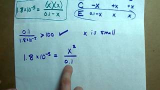 pH of a Weak Acid 01 M Acetic Acid EXAMPLE [upl. by Lilyan210]