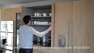 bulthaup b3 kitchen pocket door [upl. by Eeclehc504]