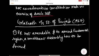 Golaknath vs state of punjab Evolution of Basic structure of constitution in 3 minutes Part 1 [upl. by Shum]