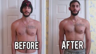 Mass Tech Extreme 2000 Result Before And After  30 Day Weight Gain Challenge [upl. by Sesilu]