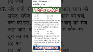 NMMS EXAM MAT EXAM PAPER 2024coding decoding reasoning [upl. by Gilliam]