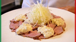 【ツナマヨソース】北イタリアの一番贅沢な前菜 ヴィテッロ トンナート！【Vitello Tonnato】 [upl. by Herta825]