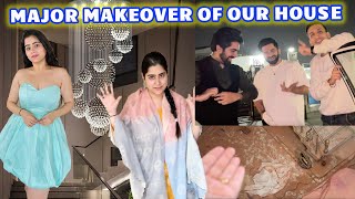 MERE GHAR KA FULL MAKEOVER START FULL HOUSE TOUR VLOG  NISHI ATHWANI [upl. by Jerome902]