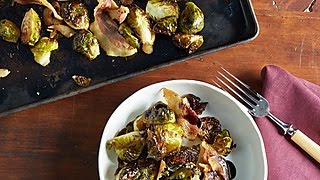 Inas Balsamic Brussels Sprouts  Food Network [upl. by Aztiraj]