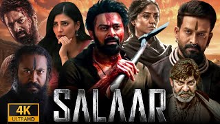 Salaar Full Movie Hindi Dubbed 2022  Prabhas Prithviraj Sukumaran Shruti Haasan  Facts amp Details [upl. by Leggat579]