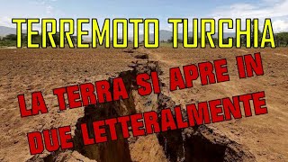 Video dal drone incredibile spaccatura della terra in Turchia dopo il terremoto  da non credere [upl. by Arad]