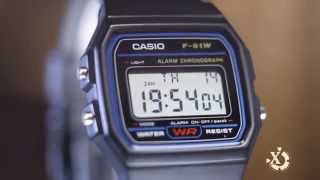 Casio F91W Часы Бин Ладена Обзор от Хронографа [upl. by Anekam223]