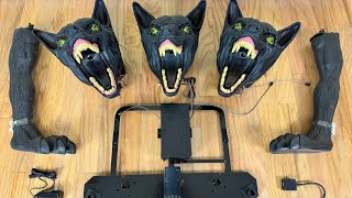 Cerberus Animatronic 2024 Spirit Halloween Unboxing amp Demo [upl. by Shannan215]