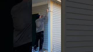 Rolling exterior trim with a wooster 4quot roller homeimprovement [upl. by Nnagem]