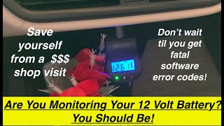 BMW I3 12V Battery Monitoring Made Easy [upl. by Noivaz]