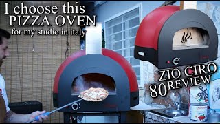 I Choose this Fantastic PIZZA OVEN For my New Studio ⎮ Review Zio Ciro 80 [upl. by Jasmine746]